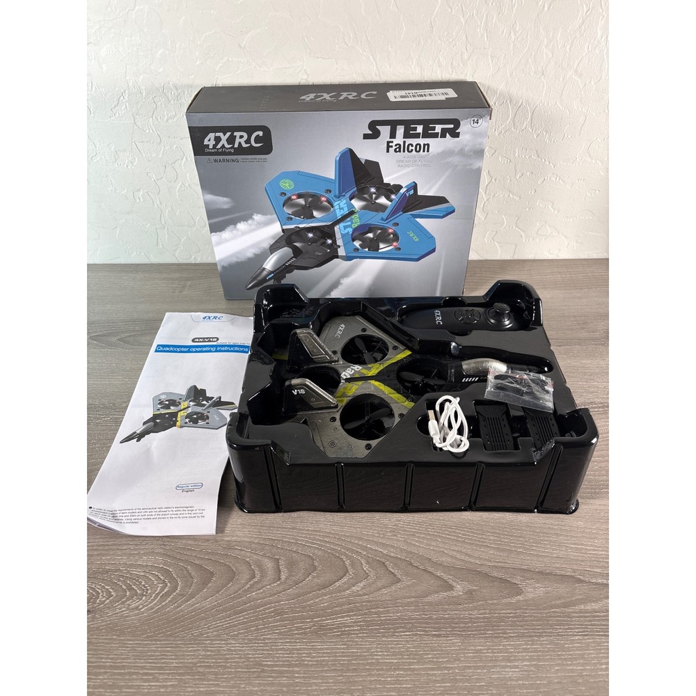4XRC Steer Falcon‎ Remote Control Aircraft- Open Box